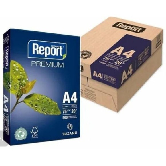 PAPEL REPORT A4 CAIXA C/10