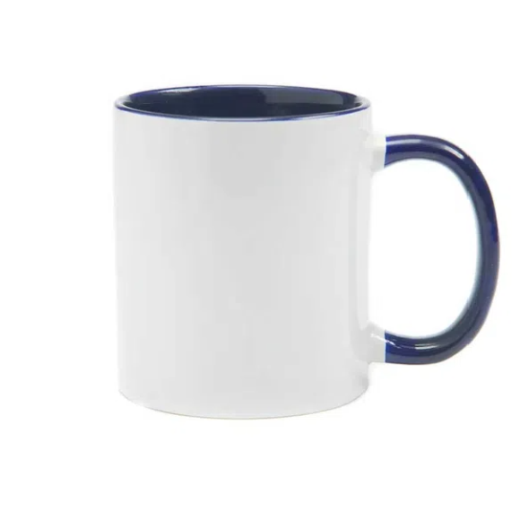 CANECA SUBLIMATICA CER INT AZUL MAR 325ML