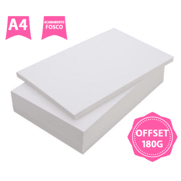 PAPEL OFFSET 180G C/100