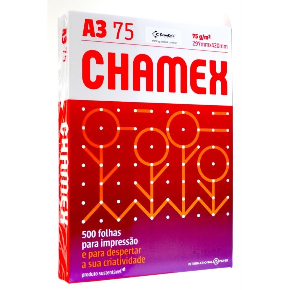 PAPEL CHAMEX A3 MULTI 500 FOLHAS