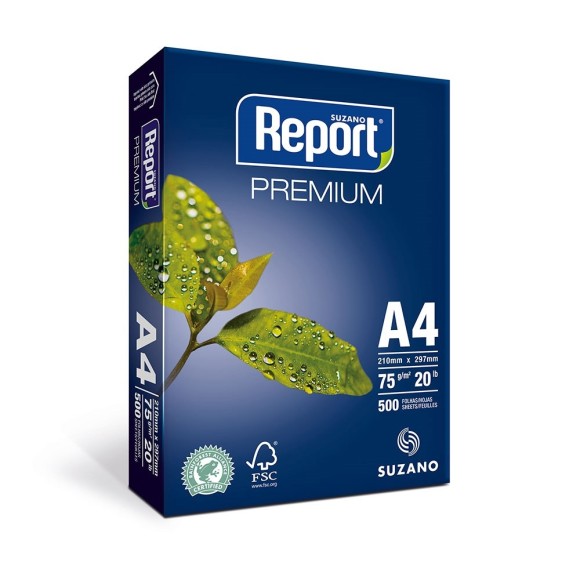 PAPEL REPORT A4 500 FOLHAS