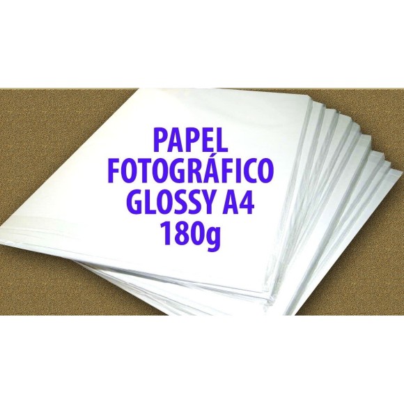 PAPEL GLOSSY A4 180G C/20 IMAX