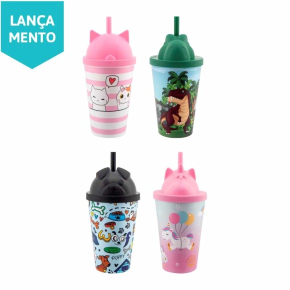 COPO BABY ANIMAIS 350ML -  NEOPLAS